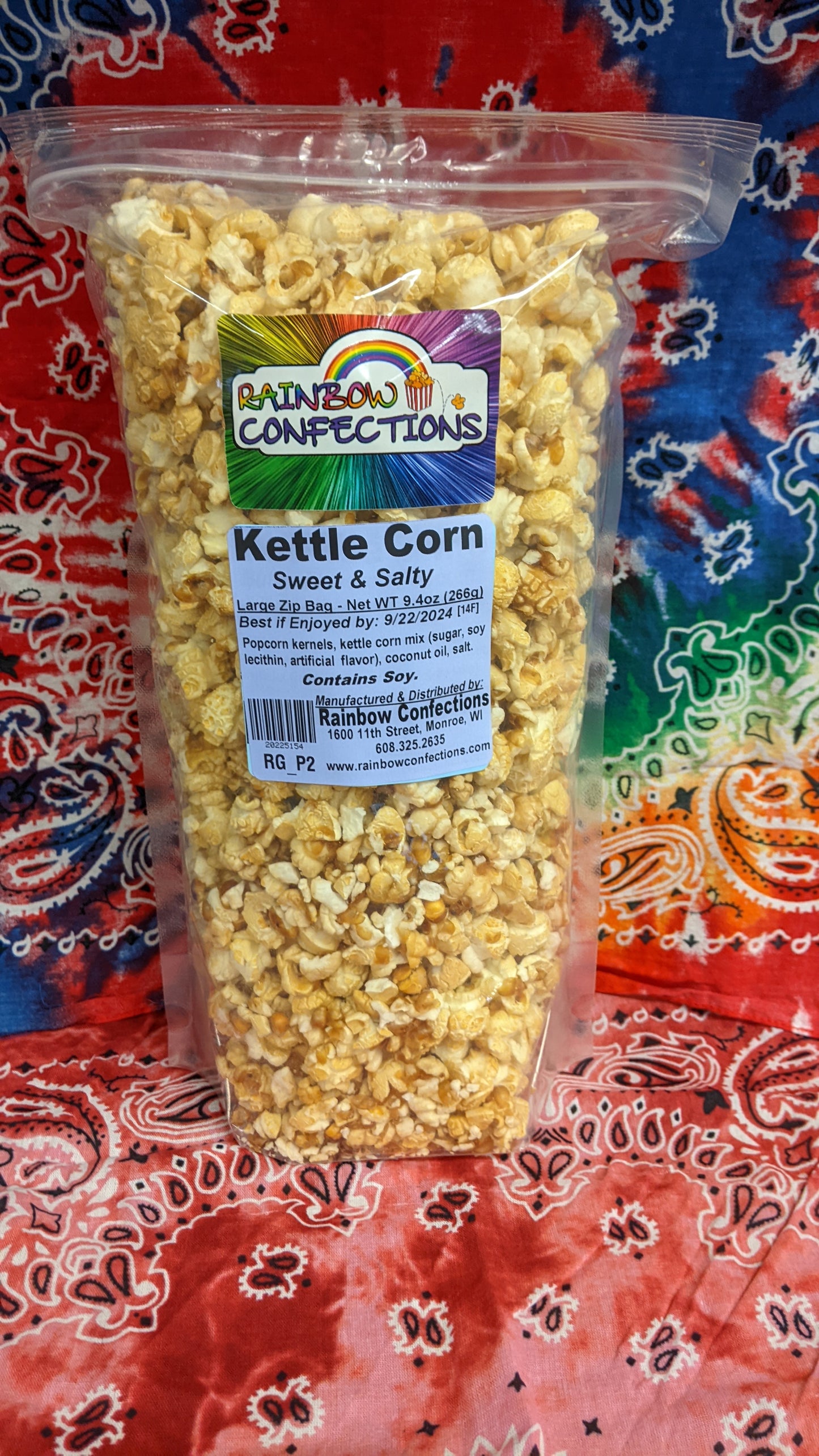 Kettle Corn Large Zip